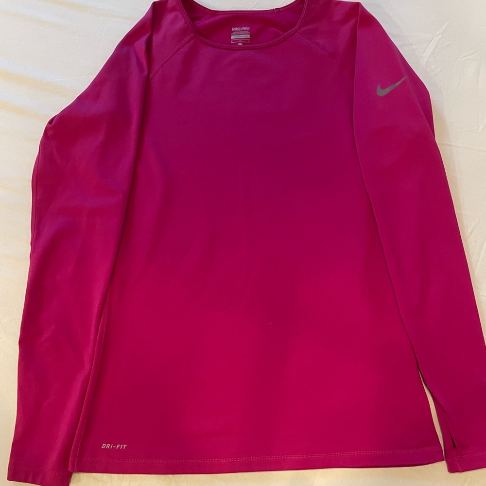 Nike Longsleeve Running shirt Sz L